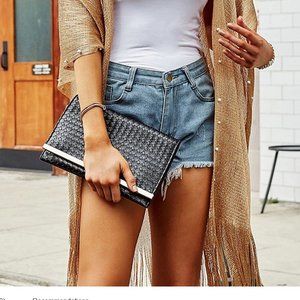 NEW Stunning Womens GOLD OSA Casual Jacket Decorative Pearls Tassels So Comfy